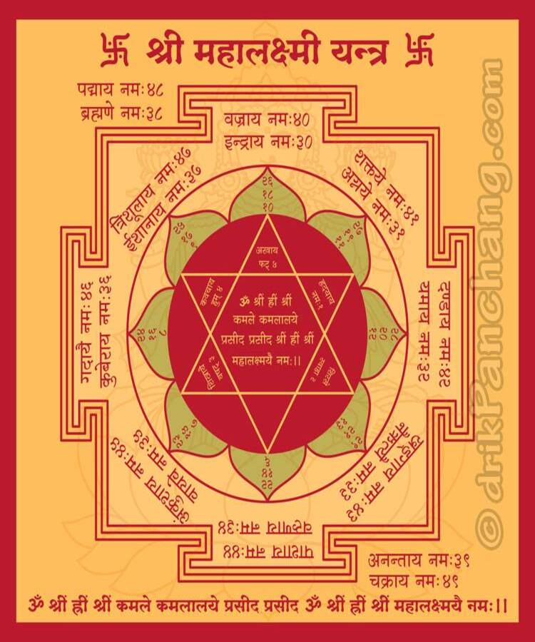 Manufacturer, Exporter, Importer, Supplier, Wholesaler, Retailer, Trader of Mahalaxmi Yantra in New Delhi, Delhi, India.