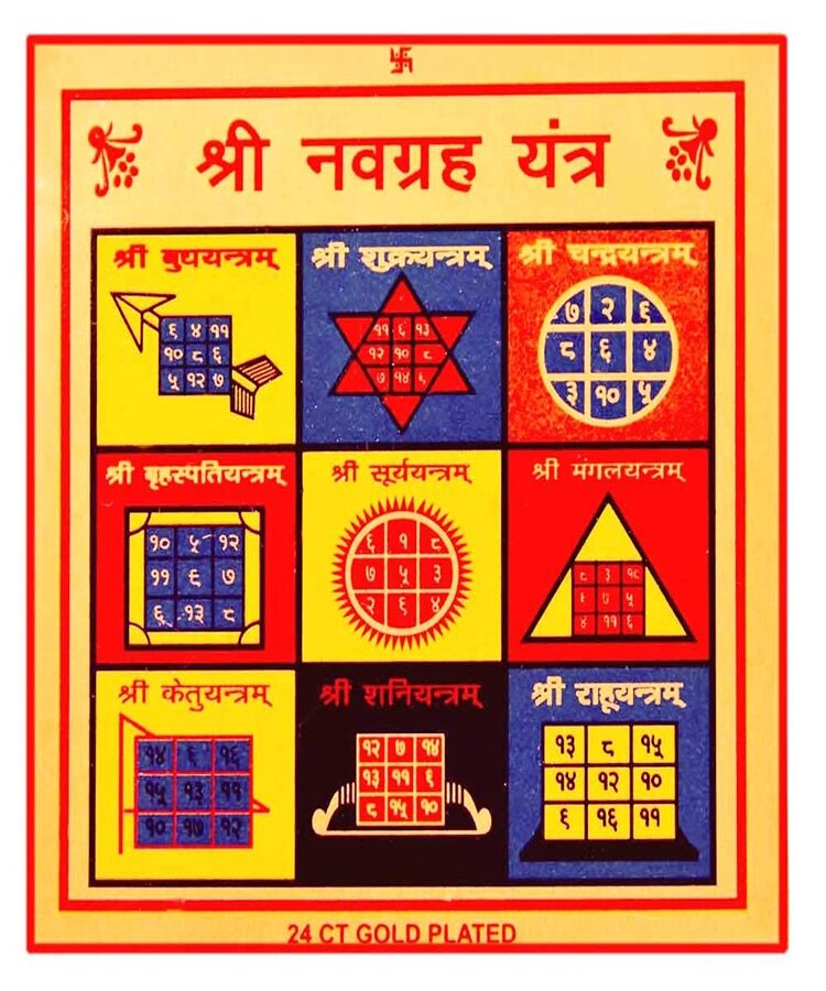 Manufacturer, Exporter, Importer, Supplier, Wholesaler, Retailer, Trader of Navagraha Yantra in New Delhi, Delhi, India.