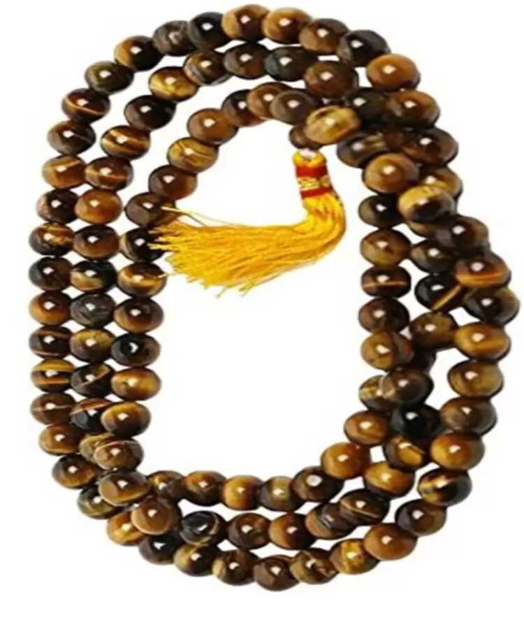 Manufacturer, Exporter, Importer, Supplier, Wholesaler, Retailer, Trader of Tiger Eye Mala in New Delhi, Delhi, India.